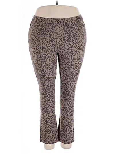 Pre-owned D&co. Jeggings In Brown