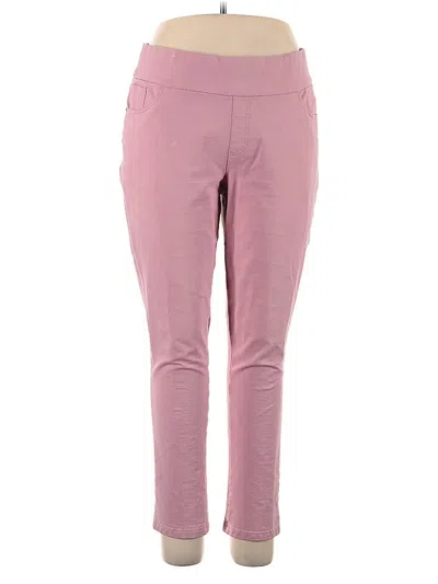 Pre-owned D&co. Jeggings In Pink