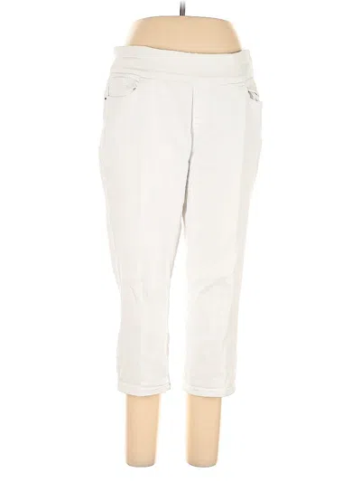 Pre-owned D&co. Jeggings In White