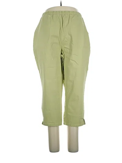 Pre-owned D&co. Khaki Pant In Green