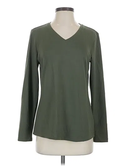 Pre-owned D&co. Long Sleeve T-shirt In Green