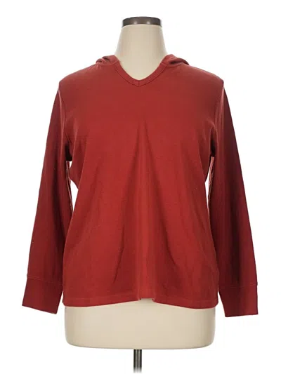 Pre-owned D&co. Pullover Hoodie In Red
