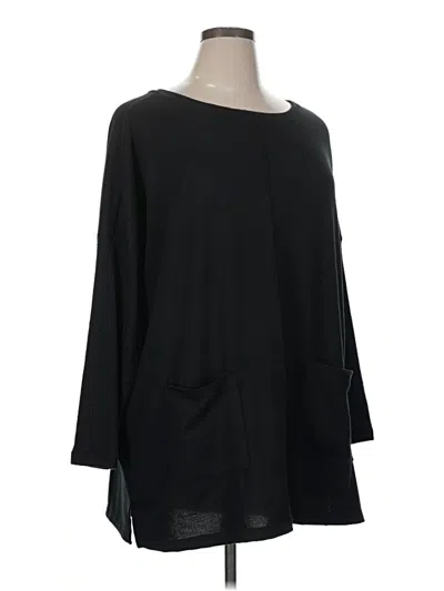 Pre-owned D&co. Pullover Sweater In Black