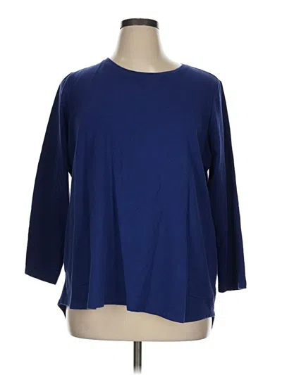 Pre-owned D&co. Pullover Sweater In Blue