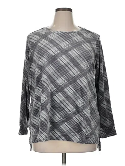 Pre-owned D&co. Pullover Sweater In Gray