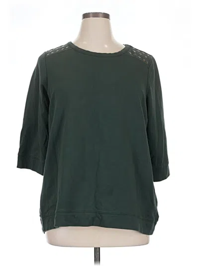 Pre-owned D&co. Pullover Sweater In Green