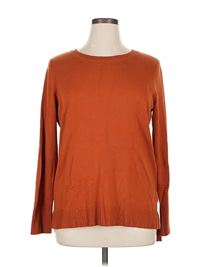 Pre-owned D&co. Pullover Sweater In Orange