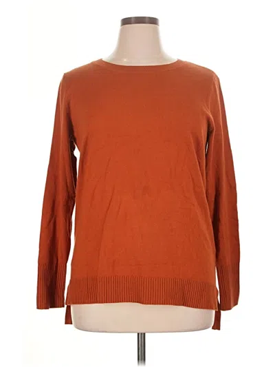 Pre-owned D&co. Pullover Sweater In Orange
