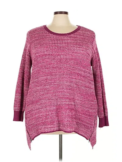 Pre-owned D&co. Pullover Sweater In Pink