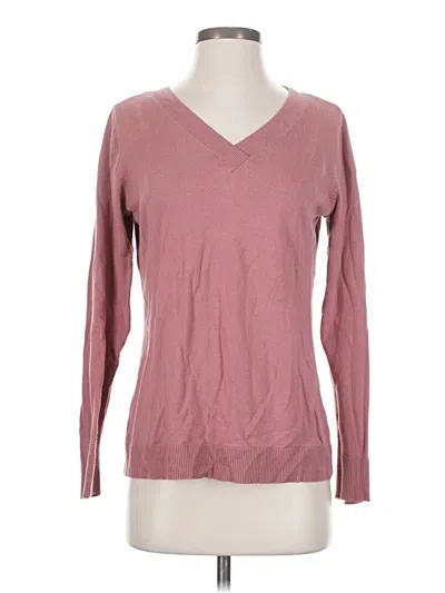 Pre-owned D&co. Pullover Sweater In Pink