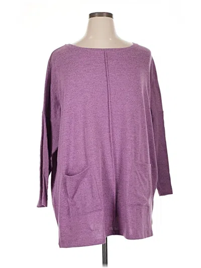 Pre-owned D&co. Pullover Sweater In Purple