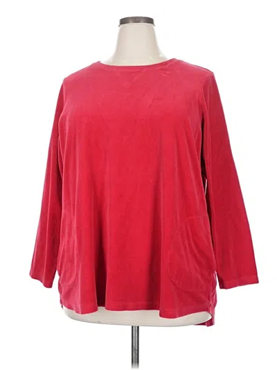 Pre-owned D&co. Pullover Sweater In Red