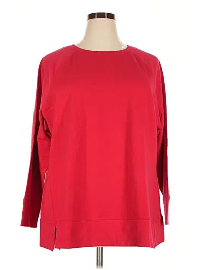 Pre-owned D&co. Pullover Sweater In Red