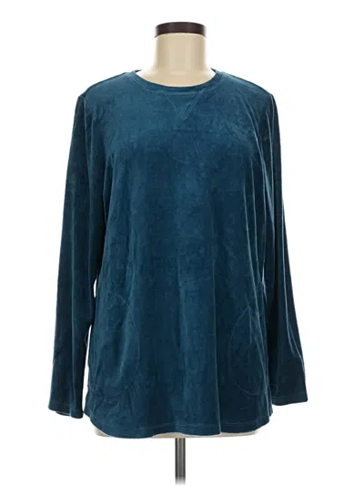 Pre-owned D&co. Pullover Sweater In Teal