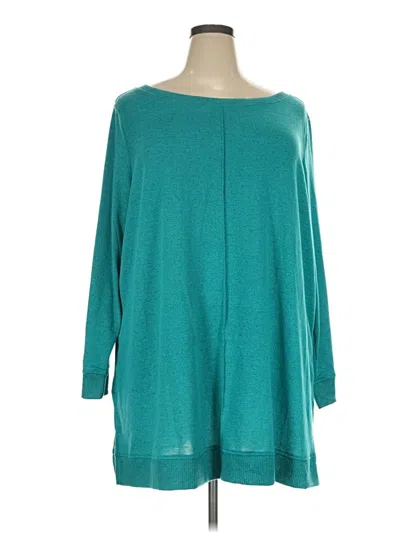 Pre-owned D&co. Pullover Sweater In Teal