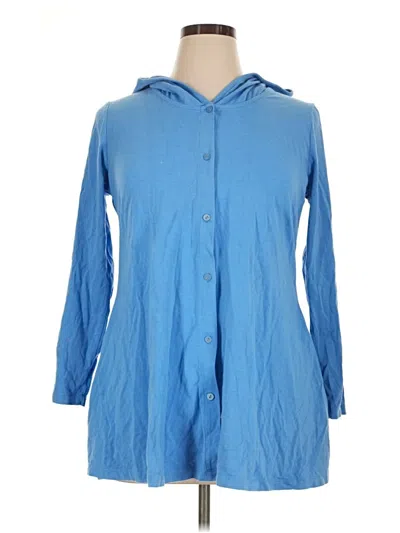 Pre-owned D&co. Raincoat In Blue