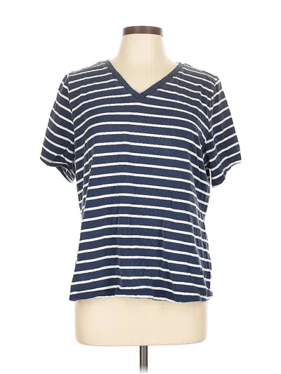 Pre-owned D&co. Short Sleeve T-shirt In Blue