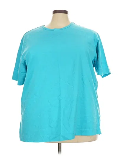 Pre-owned D&co. Short Sleeve T-shirt In Teal
