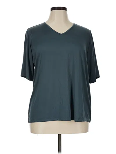 Pre-owned D&co. Short Sleeve T-shirt In Teal