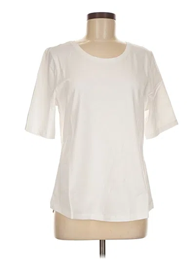 Pre-owned D&co. Short Sleeve T-shirt In White