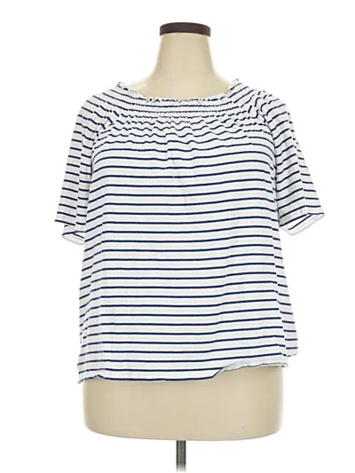 Pre-owned D&co. Short Sleeve T-shirt In White