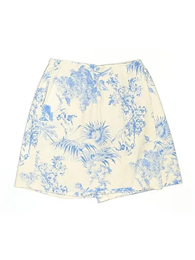 Pre-owned D&co. Shorts In Ivory