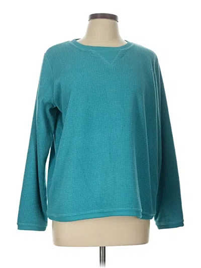 Pre-owned D&co. Sweatshirt In Teal