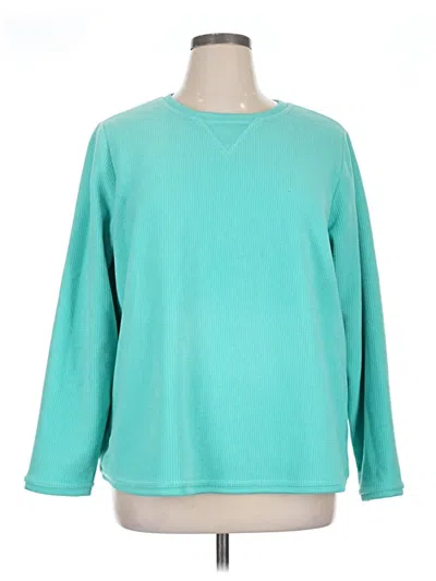 Pre-owned D&co. Sweatshirt In Teal