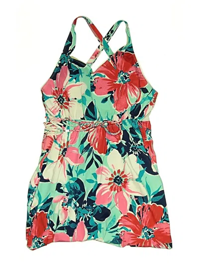 Pre-owned D&co. Swimsuit Cover Up In Blue