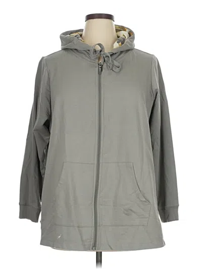 Pre-owned D&co. Zip Up Hoodie In Gray