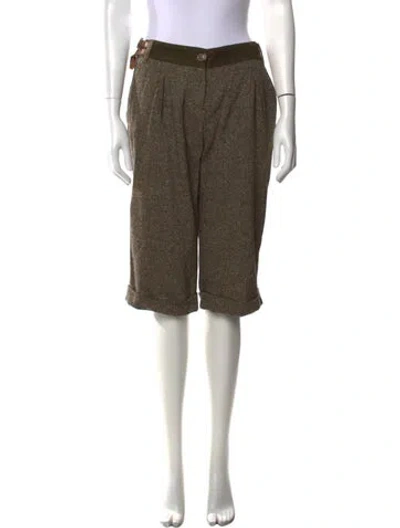Pre-owned D&g 2006 Knee-length Shorts In Brown