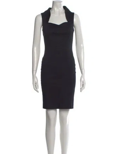 Pre-owned D&g 2006 Mini Dress In Black