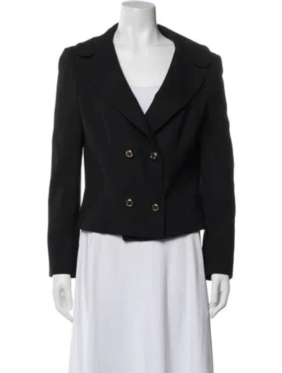 Pre-owned D&g Blazer In Black