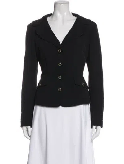 Pre-owned D&g Blazer In Black