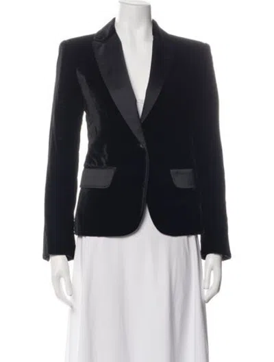 Pre-owned D&g Blazer In Black