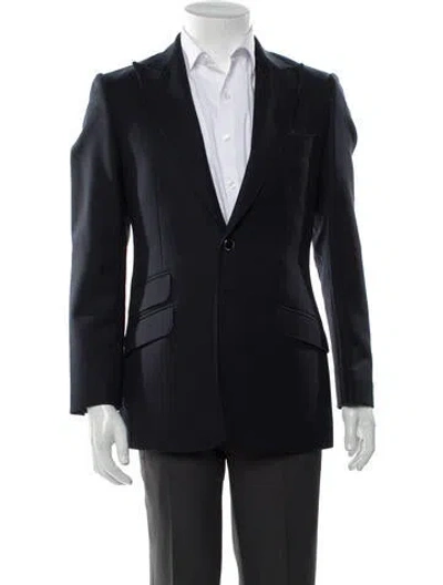 Pre-owned D&g Blazer In Blue