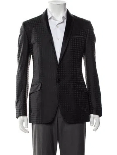 Pre-owned D&g Blazer In Blue