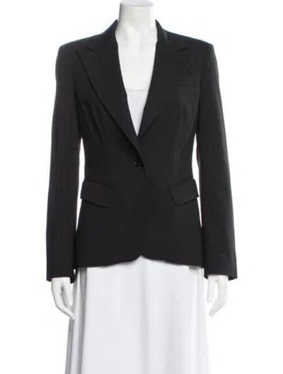 Pre-owned D&g Blazer In Gray