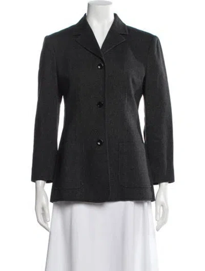 Pre-owned D&g Blazer In Gray