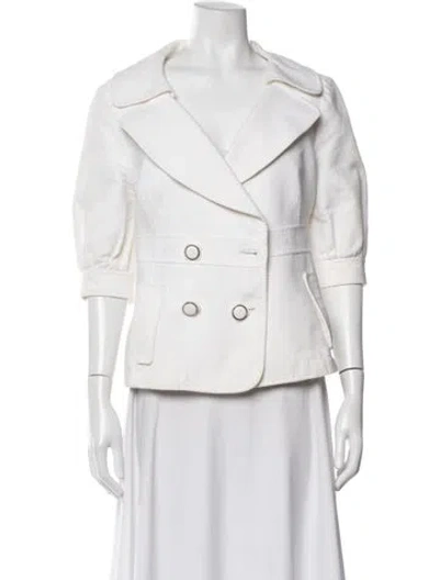Pre-owned D&g Blazer In Neutrals