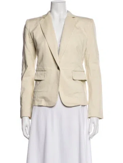 Pre-owned D&g Blazer In Neutrals