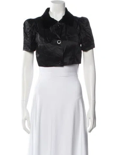 Pre-owned D&g Bolero In Black