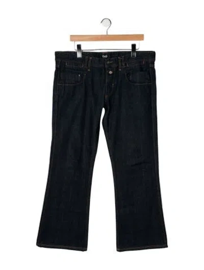Pre-owned D&g Bootcut Jeans In Blue