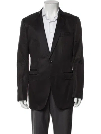 Pre-owned D&g Cotton Blazer In Black