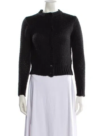 Pre-owned D&g Crew Neck Sweater In Blue