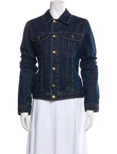 Pre-owned D&g Denim Jacket In Blue