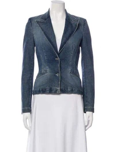 Pre-owned D&g Denim Jacket In Blue