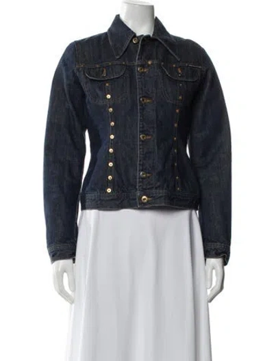 Pre-owned D&g Denim Jacket In Blue