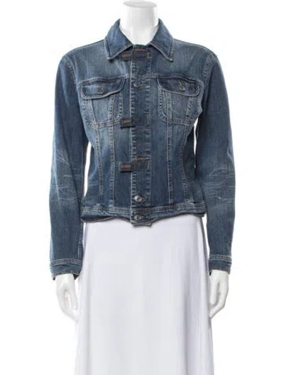 Pre-owned D&g Denim Jacket In Blue