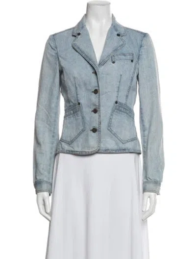 Pre-owned D&g Denim Jacket In Blue
